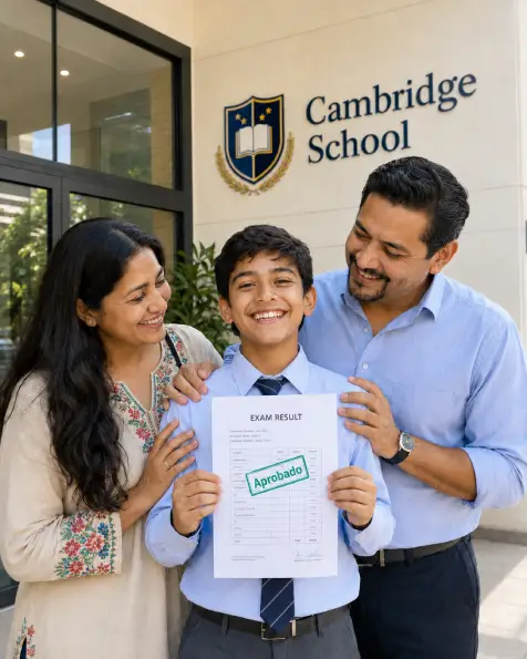 Testimonial Aprobación Cambridge