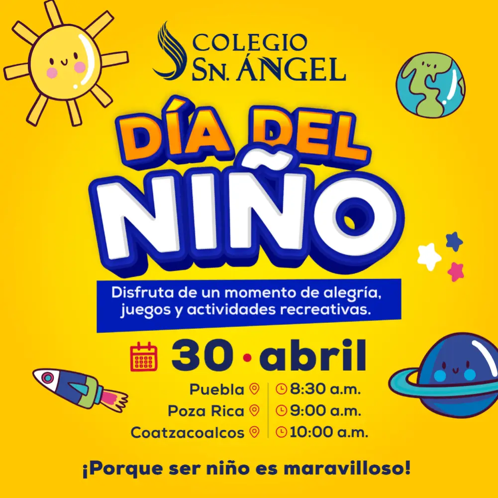 30 de abril - día del niño
