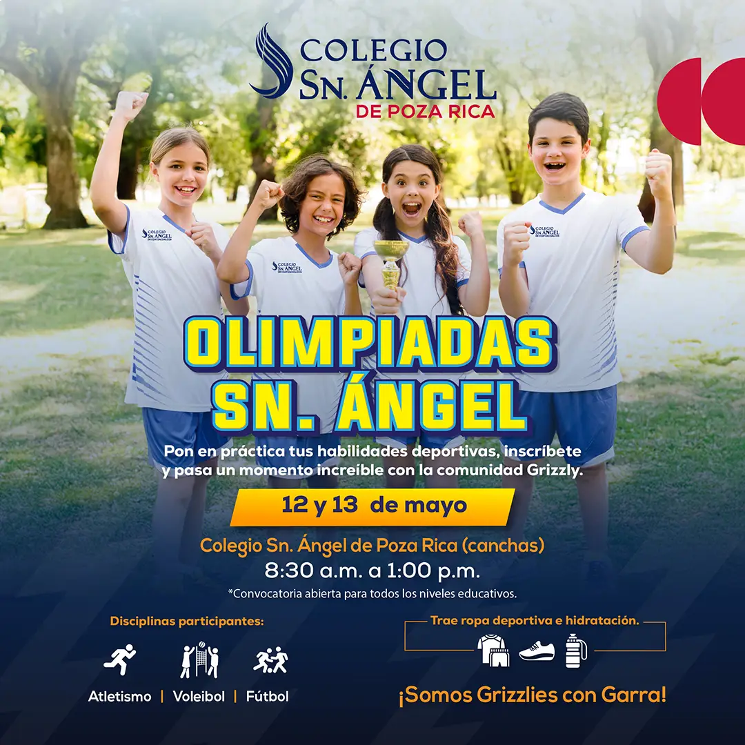 Olimpiadas Colegio Sn Ángel Poza Rica 2025