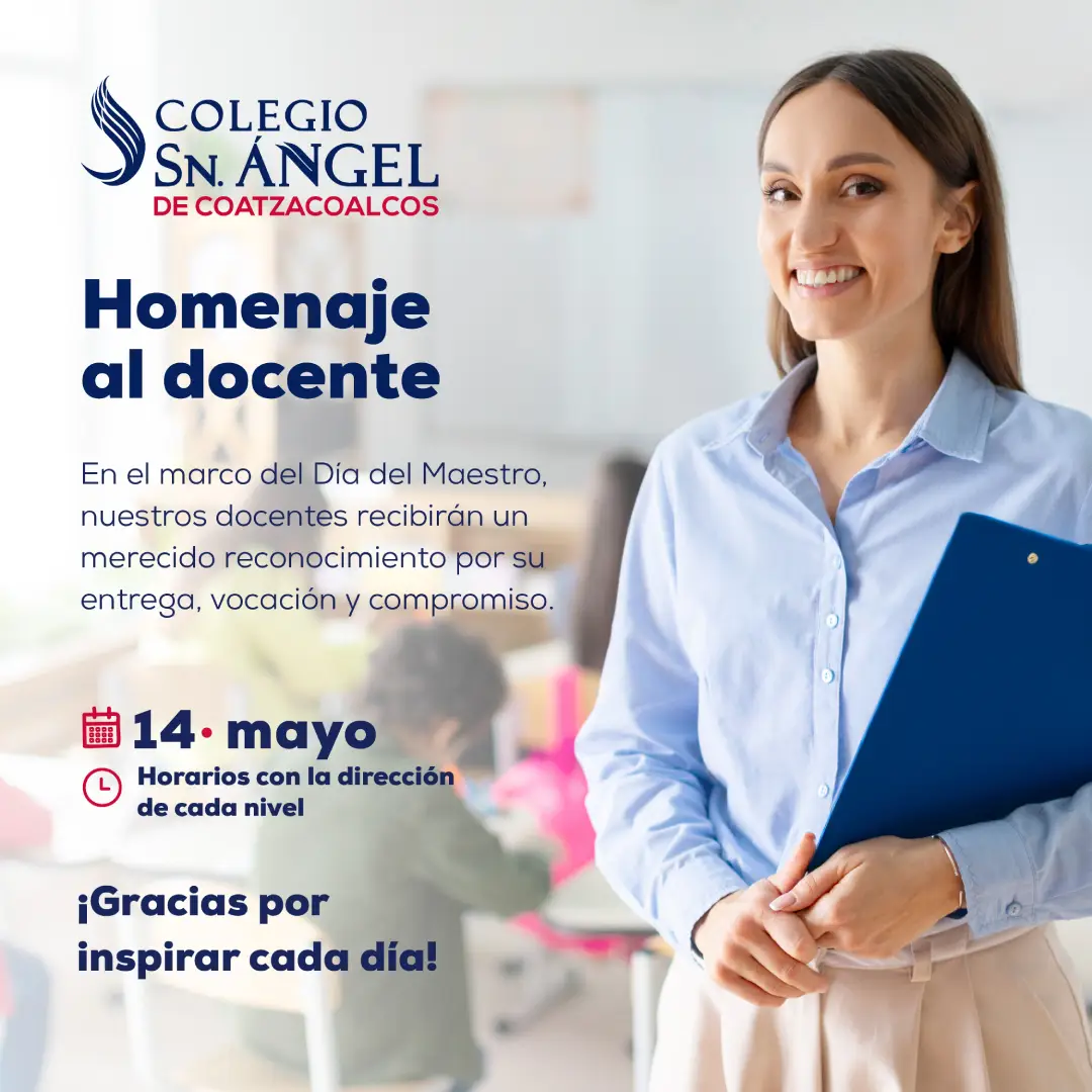 homenaje al docente colegio sn ángel coatzacoalcos