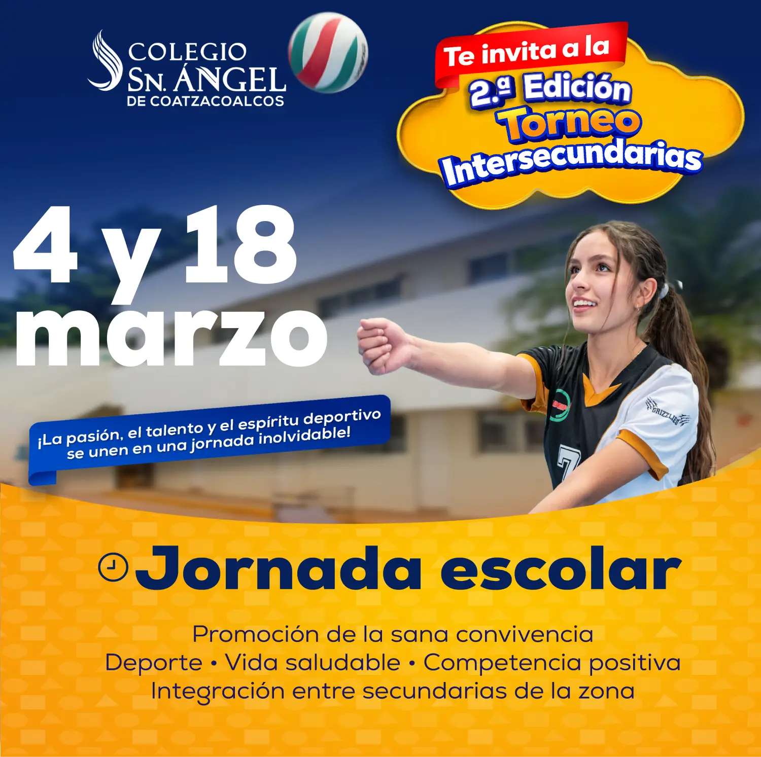 2 edicion Torneo Intersecundarias Previo CSA Coatzacoalcos