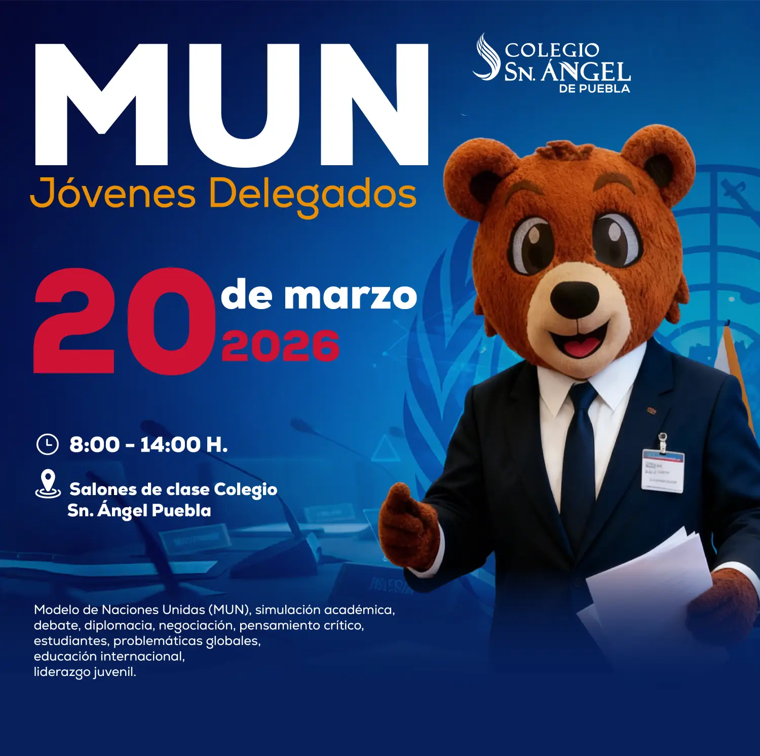 MUN Jovenes Delegados - CSA Puebla Previo