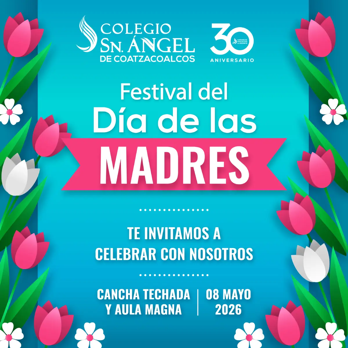 Festividad Dia de las Madres Colegio Sn Angel Coatzacoalcos