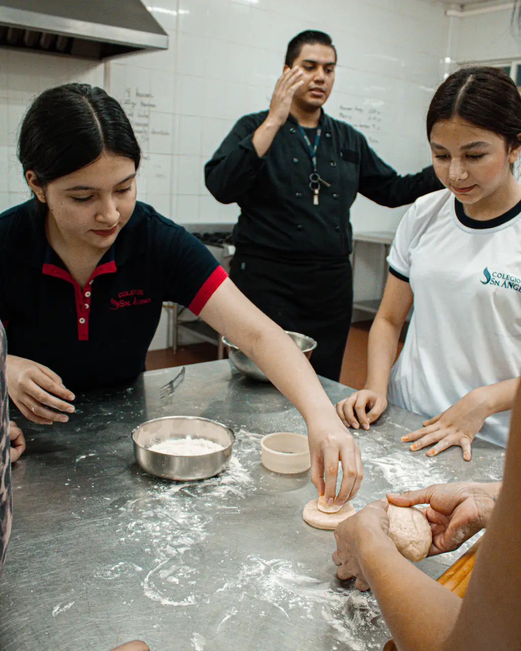 Actividad de cocina con mamás