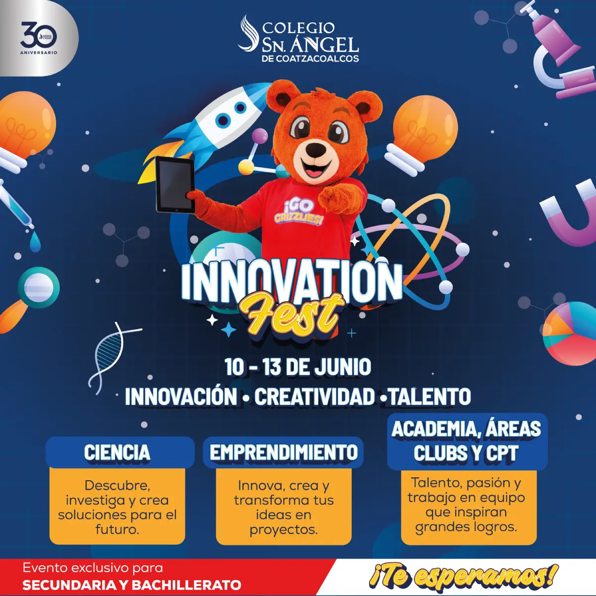 Innovation Fest Secundaria - Bachillerato - Colegios Sn Angel Coatzacoalcos- Destacada